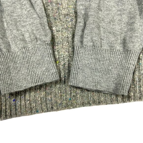 French Connection Sweater Wool Mohair Grey Crew Neck Long Sleeve‎ Women's Medium - Picture 10 of 11